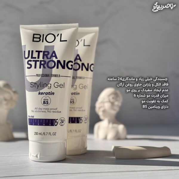 ژل مو تیوپی بیول مدل Ultra Strong