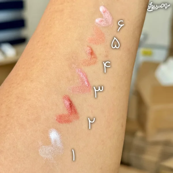 لیپ گلاس شاین‌ دار گلیتری 3Q Beauty