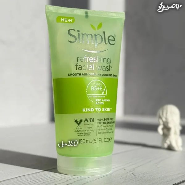 ژل شستشوی صورت سیمپل مدل Kind To Skin Refreshing