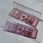 پالت سایه و رژگونه قلبی میس لارا