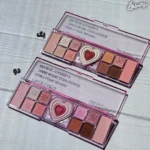 پالت سایه و رژگونه قلبی میس لارا