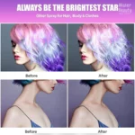 اسپری شاین بدن و صورت King Yes