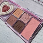 پالت سایه و رژگونه قلبی میس لارا