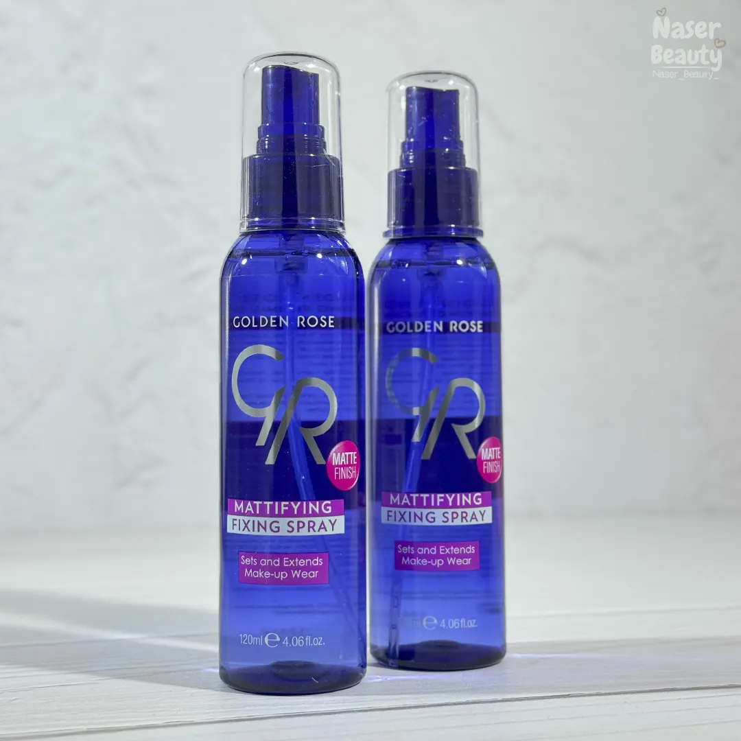 1 اسپری فیکس مات کننده گلدن رز Golden Rose