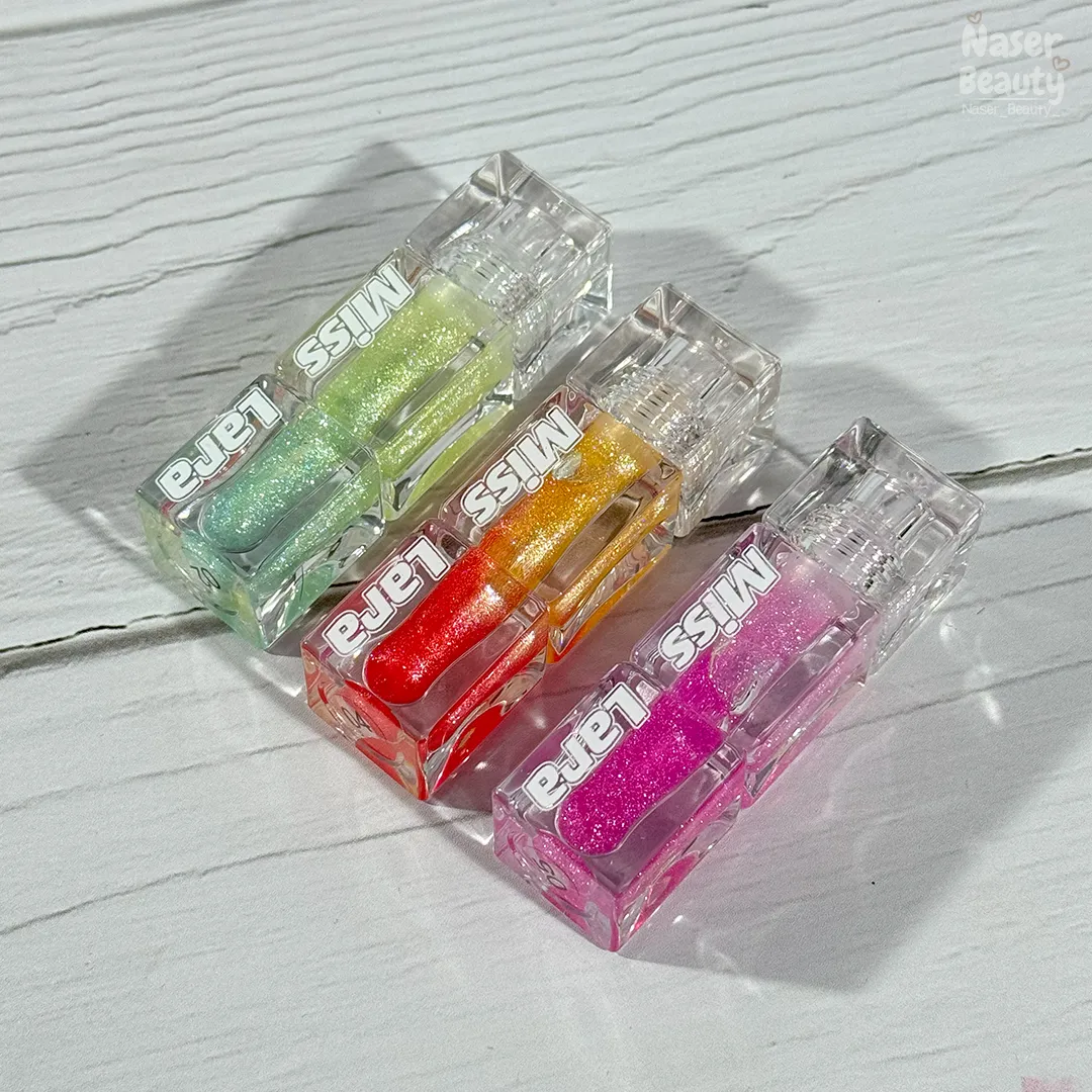 1 برق لب شاین دار میس لارا Miss Lara