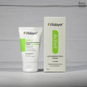 کرم ضد جوش بی رنگ ویتالیر مدل اکتی‌ویت