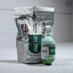 صابون کپسولی عصاره درخت چای فیل اسکین