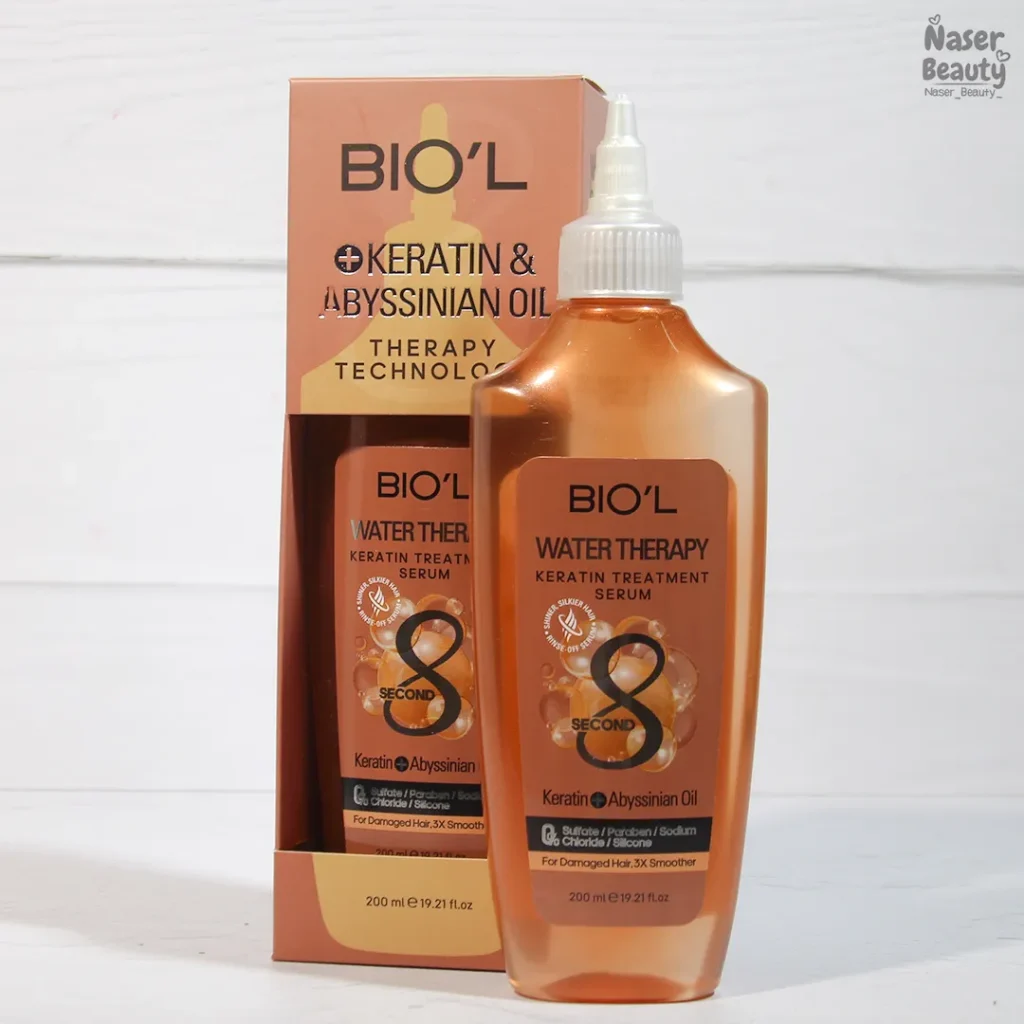 سرم تقویت کننده و ترمیم کننده مو دارای کراتین بیول