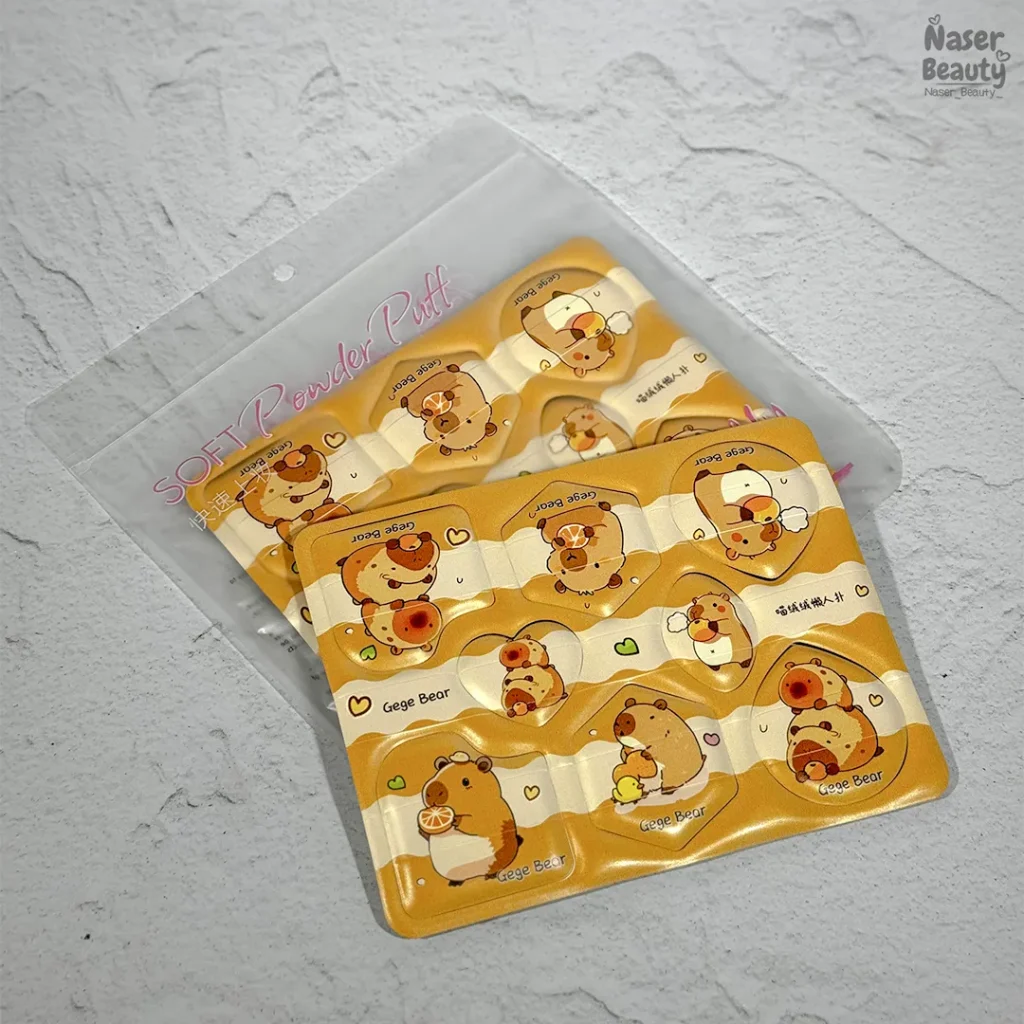 پد آرایشی پازلی Gege Bear