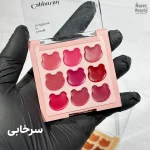 پالت رژلب ۹ رنگ خرسی Fantasy Bear