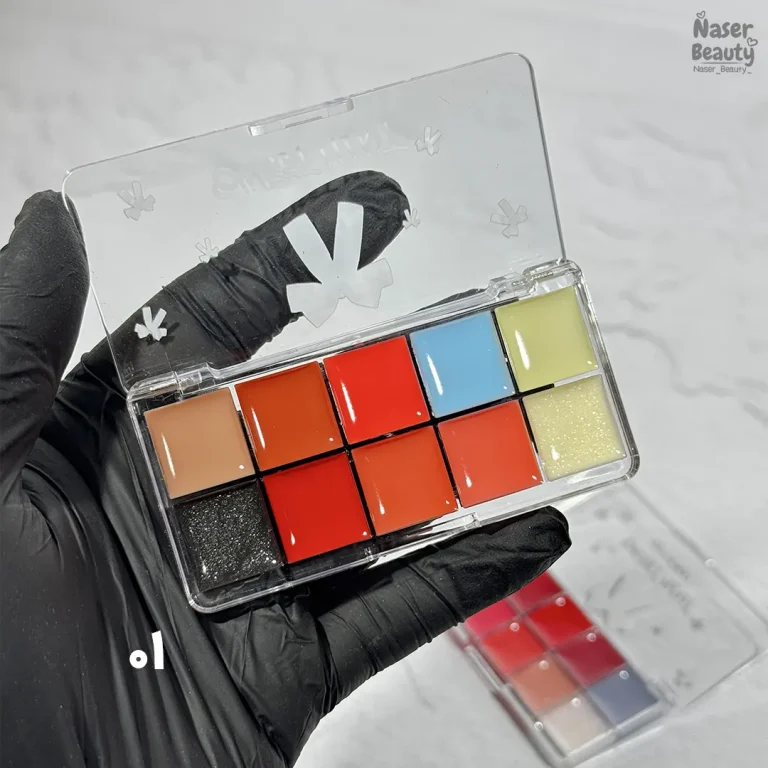 پالت لیپ گلاس ۱۰ رنگ دراگون