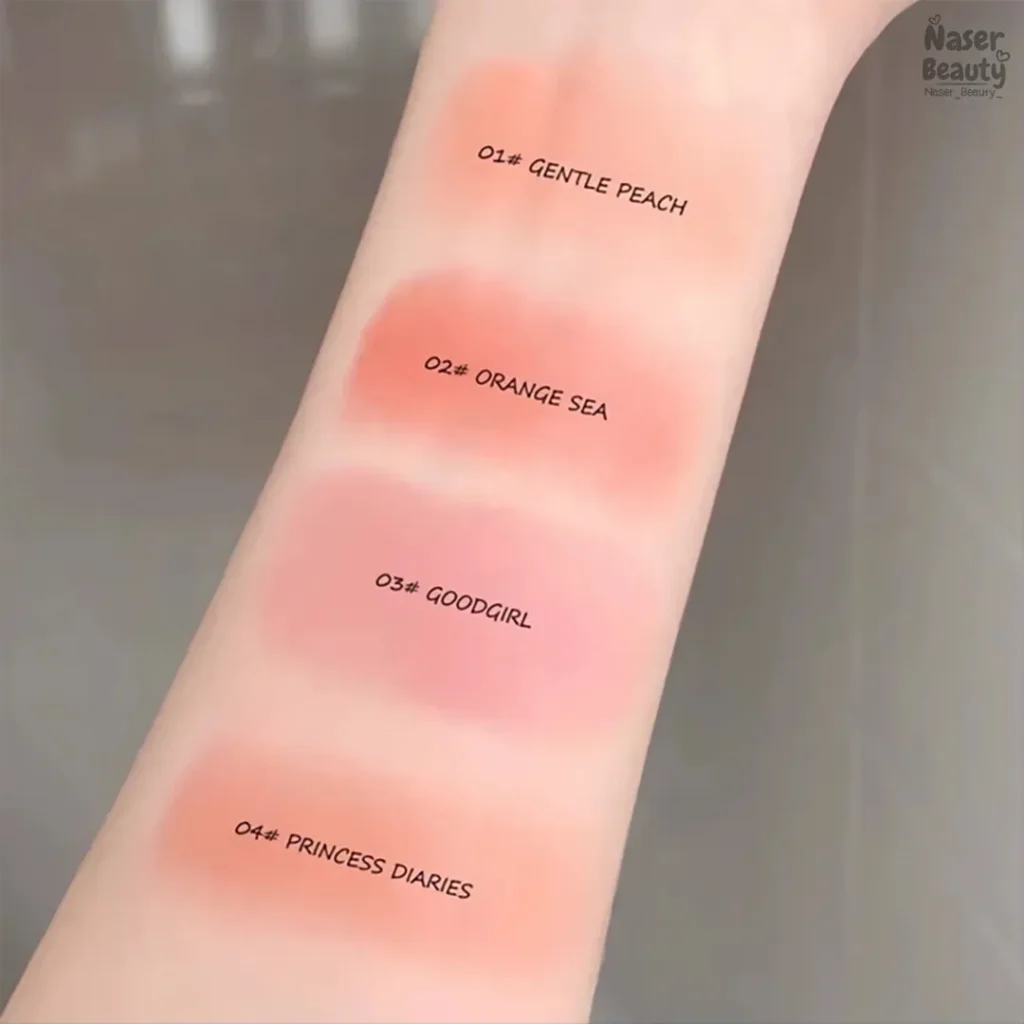 رژگونه پودری سلطنتی Gege Bear