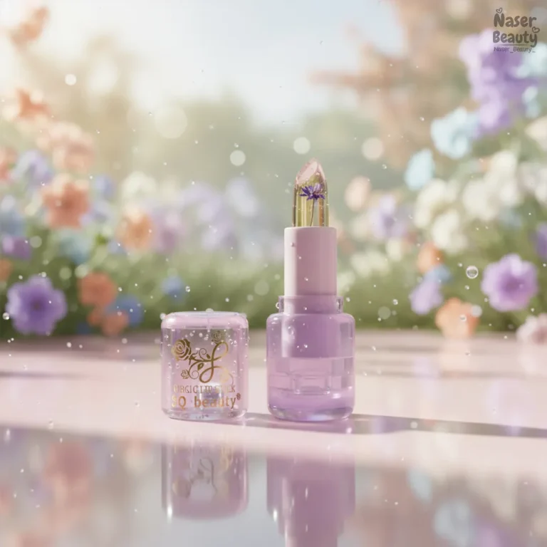 بالم لب حرارتی گل دار 3Q beauty